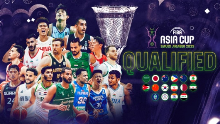  8月在沙特舉辦！FIBA官網(wǎng)：男籃亞洲杯抽簽儀式將在下月8號舉行